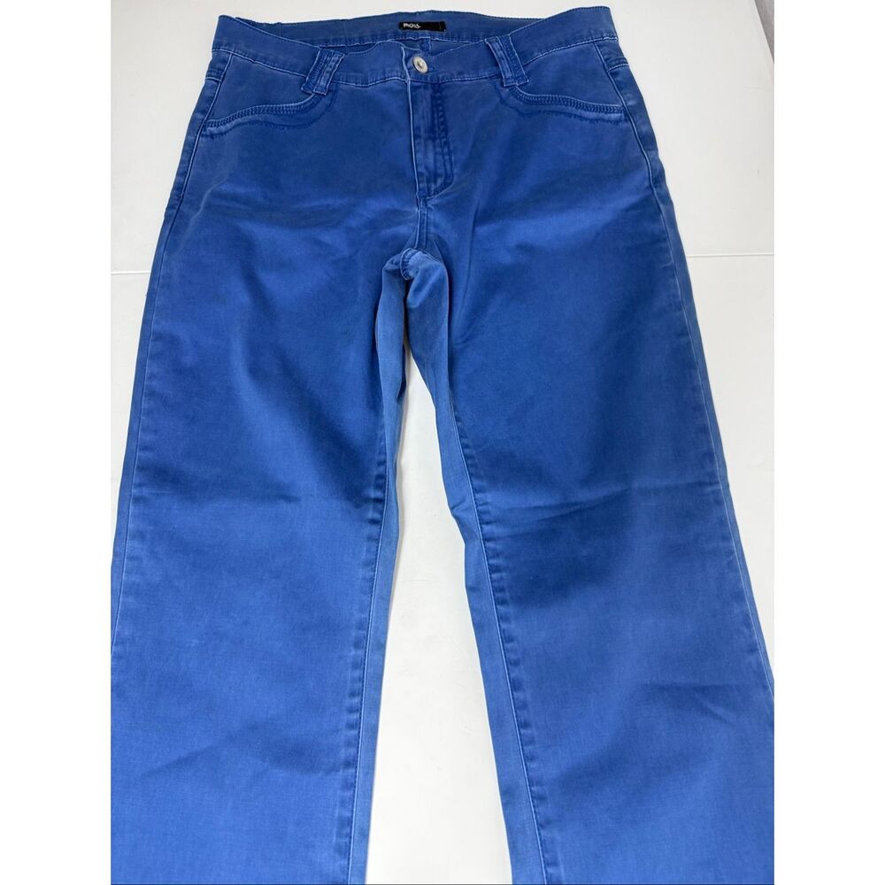 ANGELS Dolly Blue Bootcut Pants Women’s Size 42/ L Stretch Cotton Jeans Europe - Picture 4 of 16
